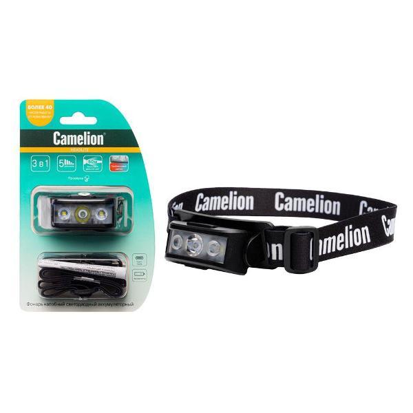 Фонарь налобный Camelion Фонарь налобный аккумуляторный Camelion LED53403