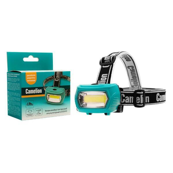Фонарь налобный Camelion Фонарь налобный аккумуляторный Camelion LED53410