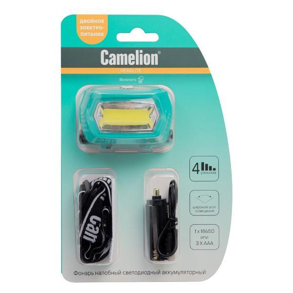 Фонарь налобный Camelion Фонарь налобный аккумуляторный Camelion LED53411