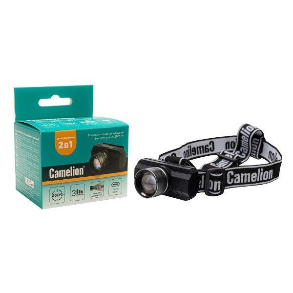 Фонарь налобный Camelion Налобный фонарь аккумуляторный Camelion LED53779
