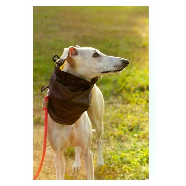 Снуд для собак МОНМОРАНСИ непромокаемый, коричневый, размер М