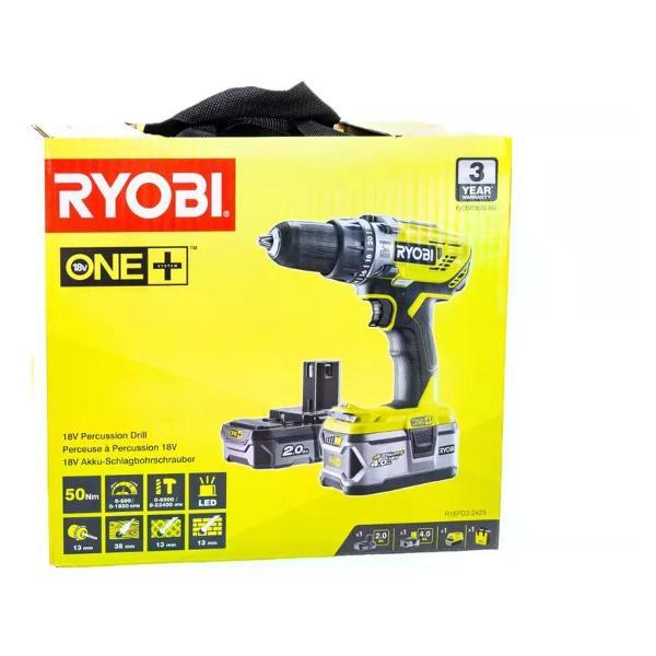 Дрель Ryobi R18PD3-242S 5133003820