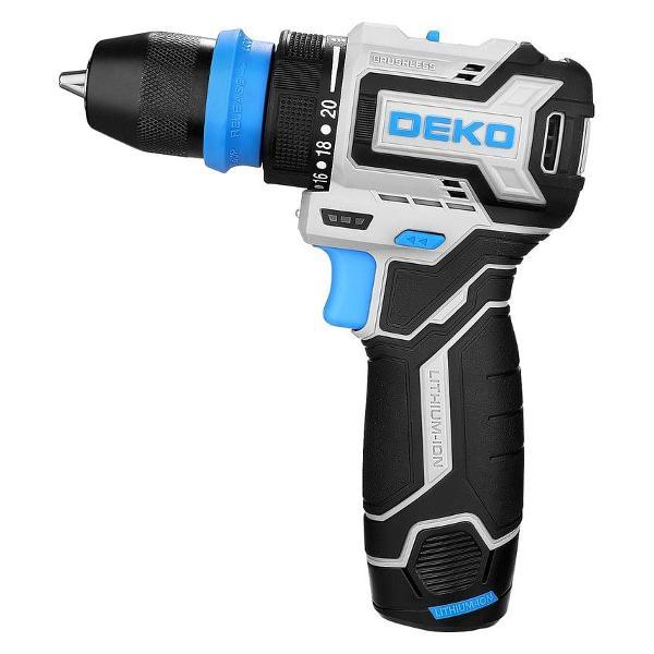 Дрель-шуруповерт DEKO DKCD12 PRO ONE