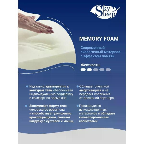 Матрас SkySleep SMART ZONE DUO MEMO S500/DS