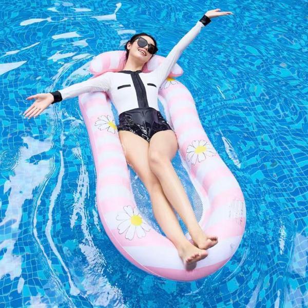 Надувная мебель ТехАккорд SWIMMATTRESSOVALGRID