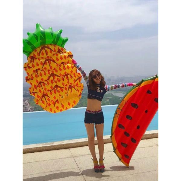Надувная мебель ТехАккорд SWIMMATTRESSFOOD