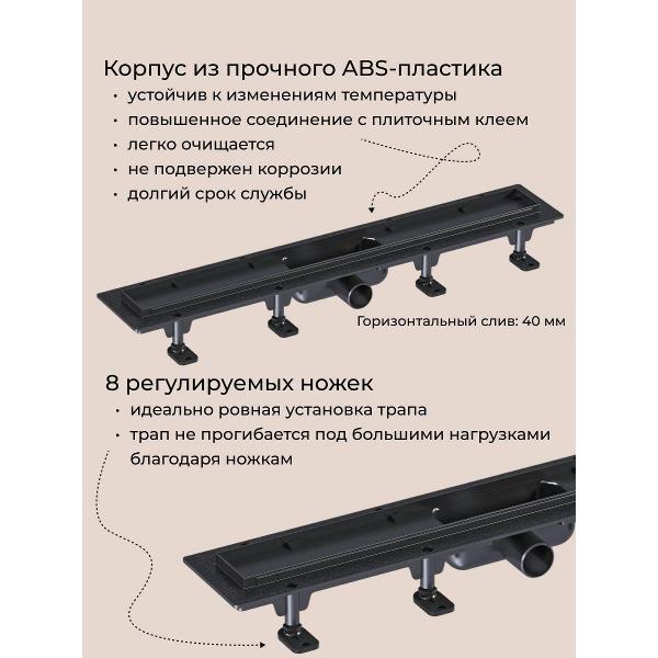 Душевой лоток, трап GOOD DOOR BAS GROUP Душевой трап GoodDoor