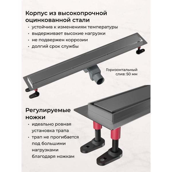 Душевой лоток, трап BAS Душевой трап BAS