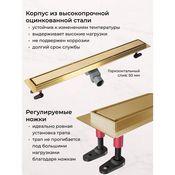 Душевой лоток, трап BAS Душевой трап BAS