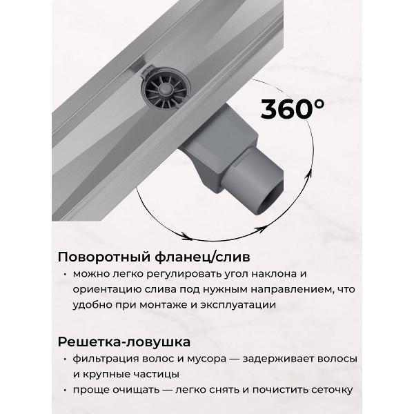 Душевой лоток, трап BAS Душевой трап BAS