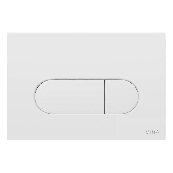 Система инсталляций и смыва VitrA Кнопка смыва VitrA Root Round глянцевая белая