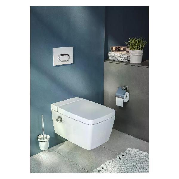 Система инсталляций и смыва VitrA Кнопка смыва VitrA Loop O глянцевая белая