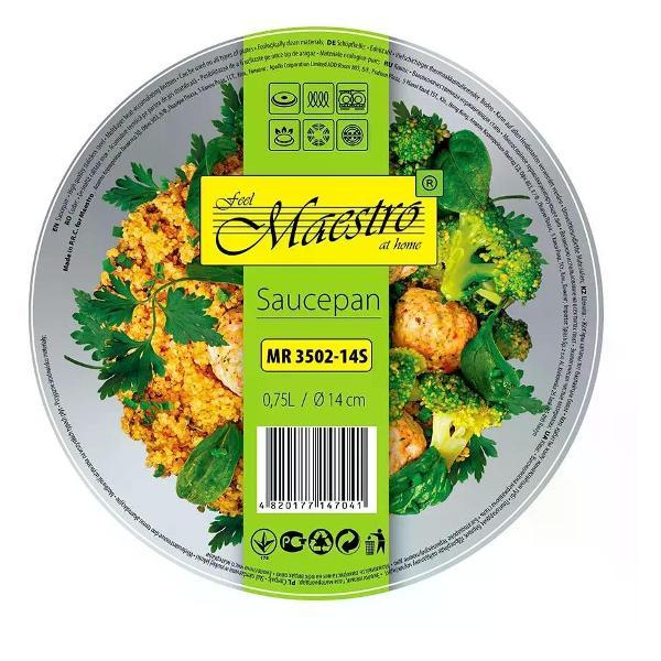 (МП)Ковш Maestro MR-3502-14S S