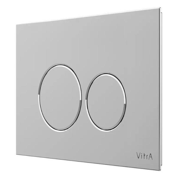 Система инсталляций и смыва VitrA Кнопка смыва VitrA Origin глянцевая хром