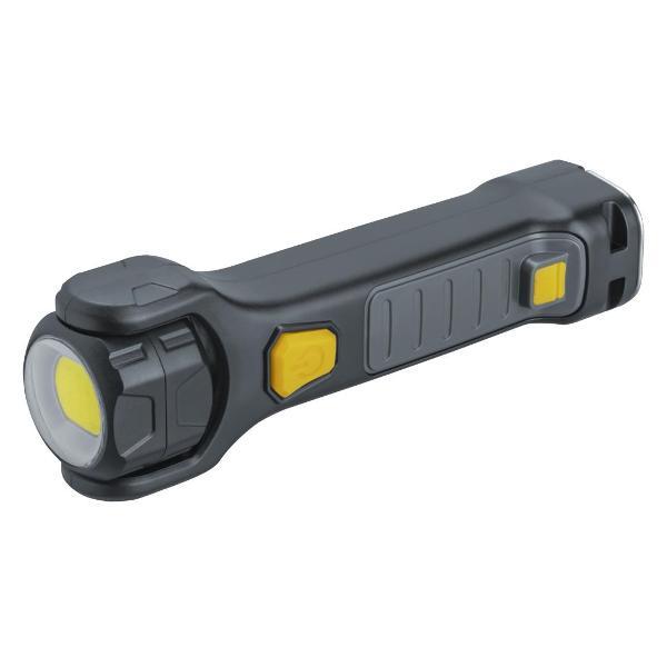 Фонарь ручной Navigator NPT-CP28-ACCU пласт. 1LED,1Вт+1СОВ,3Вт, Li-Ion,4В