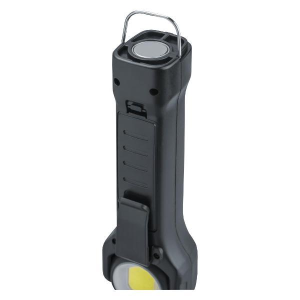 Фонарь ручной Navigator NPT-CP28-ACCU пласт. 1LED,1Вт+1СОВ,3Вт, Li-Ion,4В