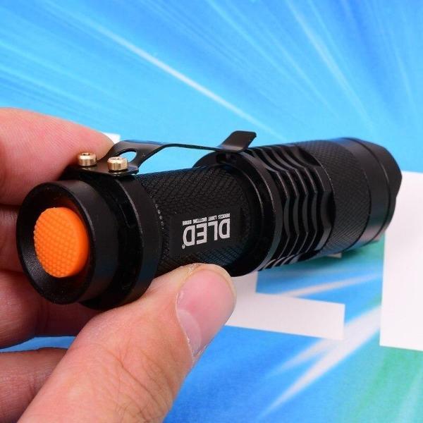 Фонарь ручной DLED Q5 Small ultrafiolet_365nm ультрафиолетовый 365nm