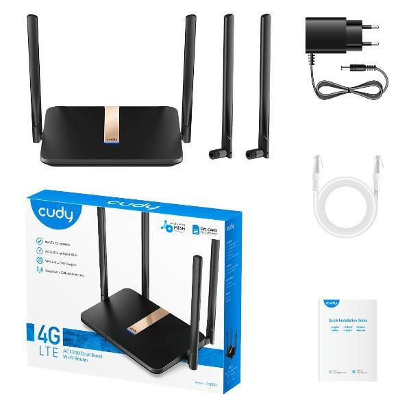 Wi-Fi роутер CUDY LT500D