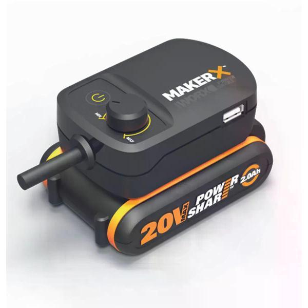 Адаптер-розетка WORX Адаптер WORX WA7161 20В для MAKER X с USB