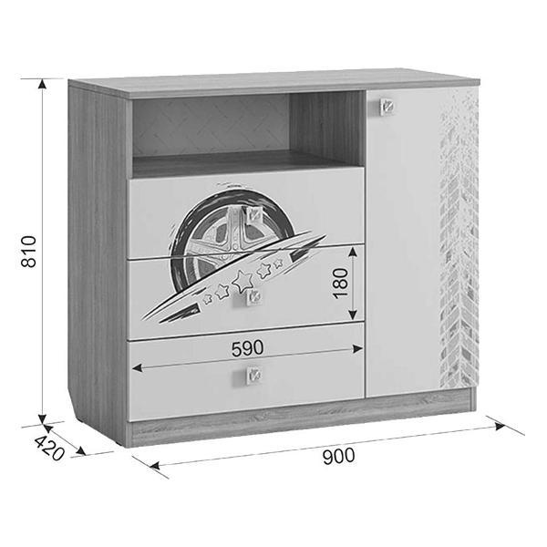 Комод Mebelson Форсаж