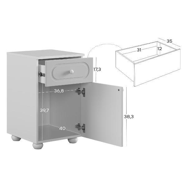 Тумба Mebelson Милана