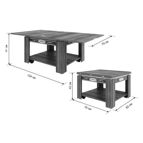Стол журнальный MEBELSON Адам жур.стол
