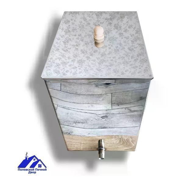 Печь и парогенератор для бани Полевской Печной двор Бак для воды в баню