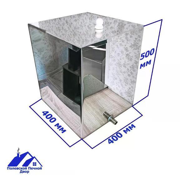 Печь и парогенератор для бани Полевской Печной двор Бак для воды в баню