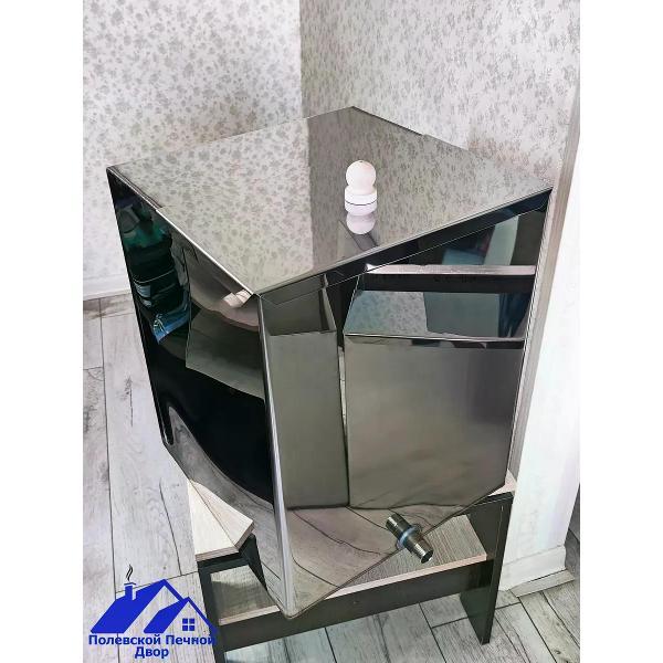 Печь и парогенератор для бани Полевской Печной двор Бак для воды в баню