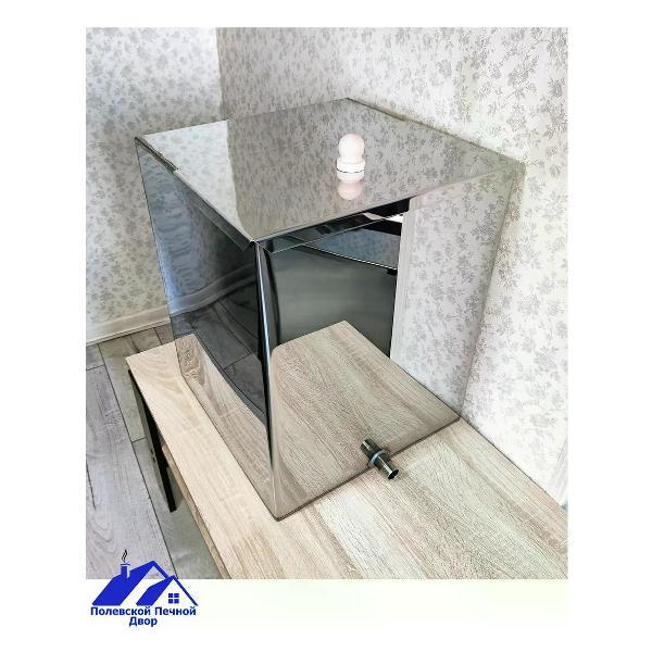 Печь и парогенератор для бани Полевской Печной двор Бак для воды в баню