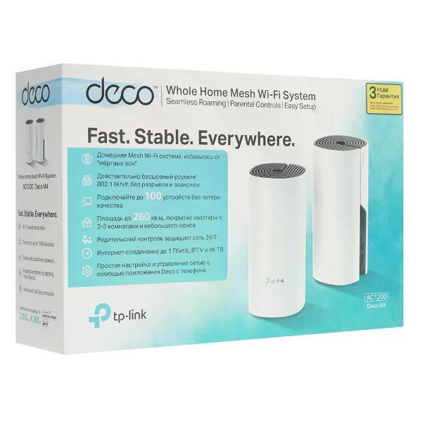 Маршрутизатор TP-link DECO M4(2-PACK)