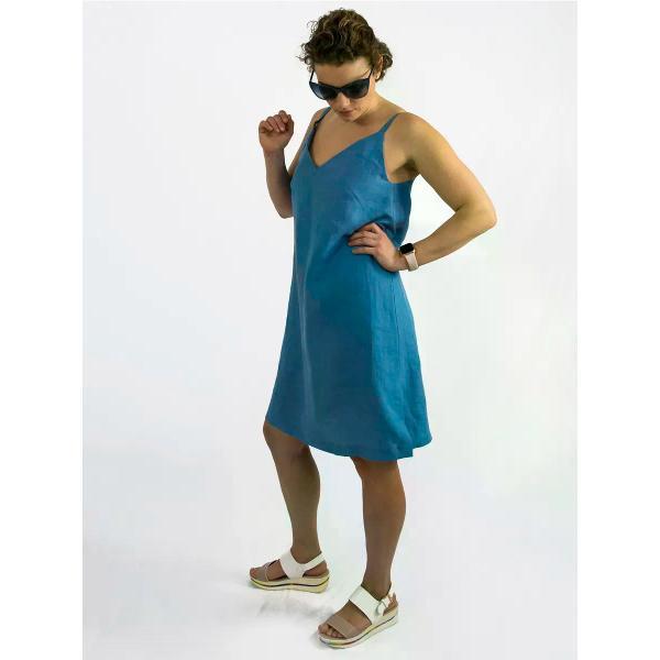 Сарафан для женщин Tex-story Сарафан 100% из льна на брителях