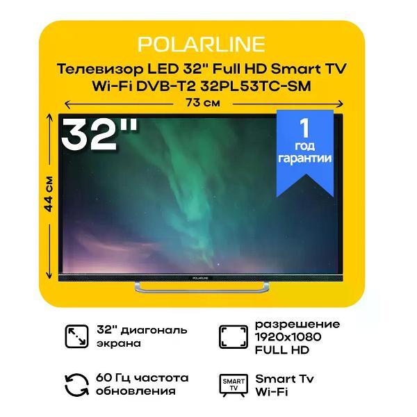 Телевизор POLARLINE 32PL53TC-SM