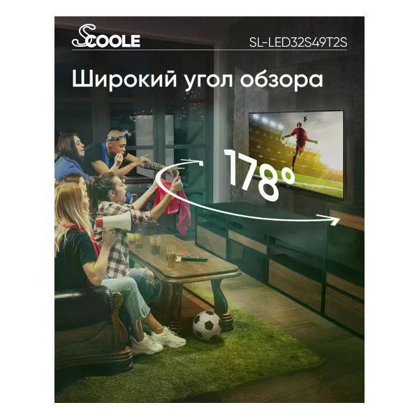 Телевизор Scoole SL-LED32S49T2S