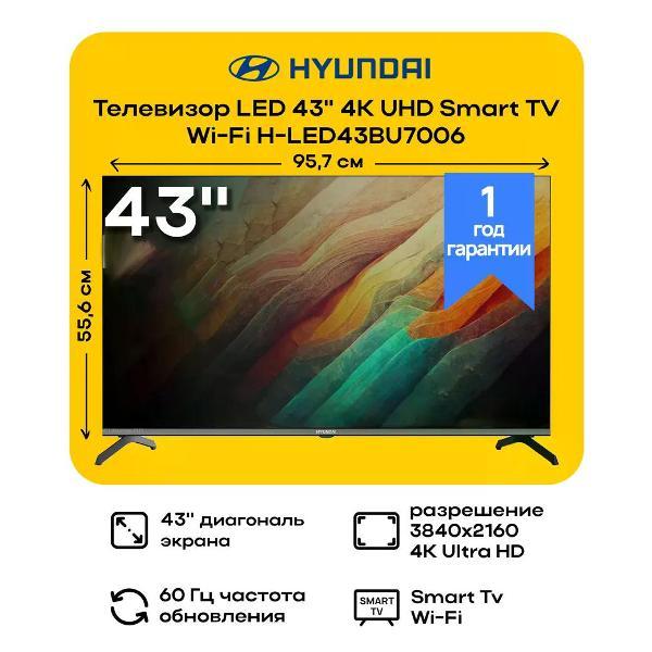 Телевизор Hyundai H-LED43BU7006 фото