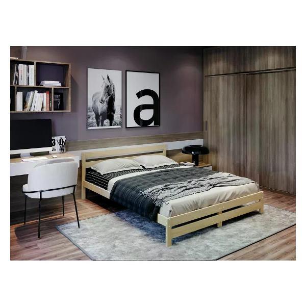 Изголовье кровати VKF Кровать двуспальная 140х200 берёза