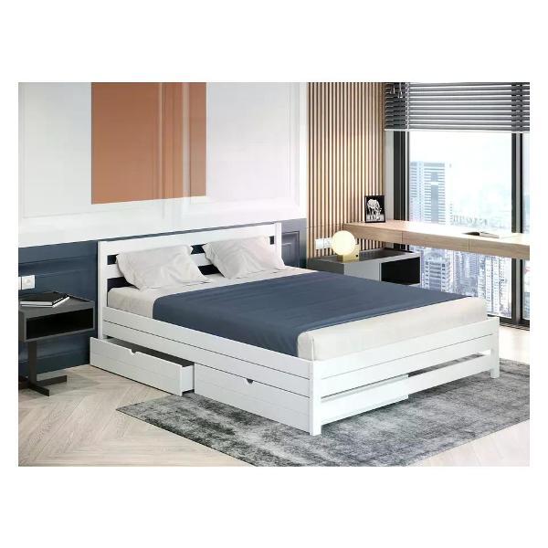 Изголовье кровати VKF Кровать двуспальная 140х200 берёза