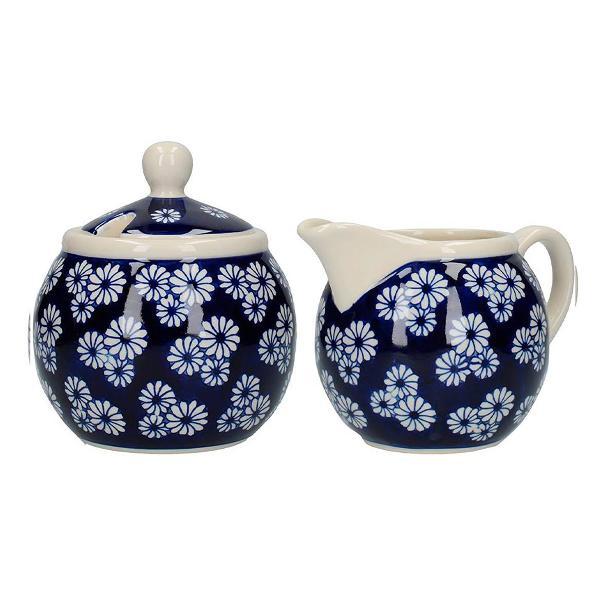 Сахарница Kitchen Craft Kitchen Craft Набор сахарница и сливочник Globe Small Daisies London Pottery