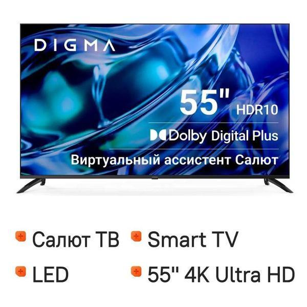 Телевизор Digma DM-LED55UBB40
