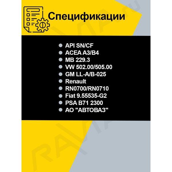 Масло моторное Rosneft Magnum Ultratec 10W-40