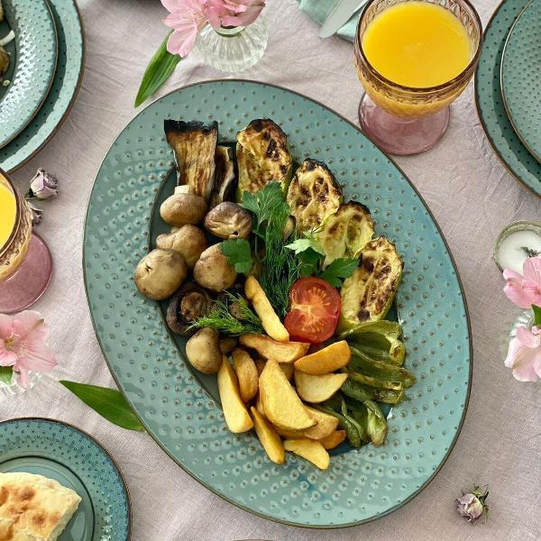 Декоративное блюдо Myatashop Dots фото