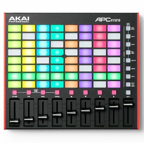 MIDI клавиатура Akai Professional Akai APC MINI MK2 красный