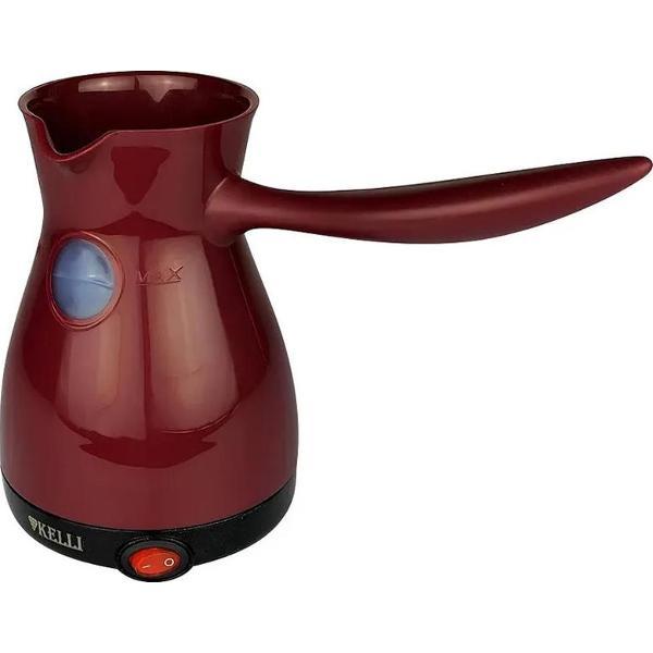 Турка электрическая Kelli KL-1445, бургунди