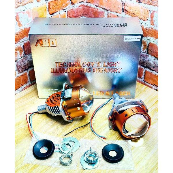 Линза в фару A80 GT3 фото