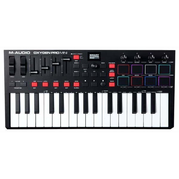 MIDI клавиатура M-Audio 32 клавиши Oxygen Pro Mini фото