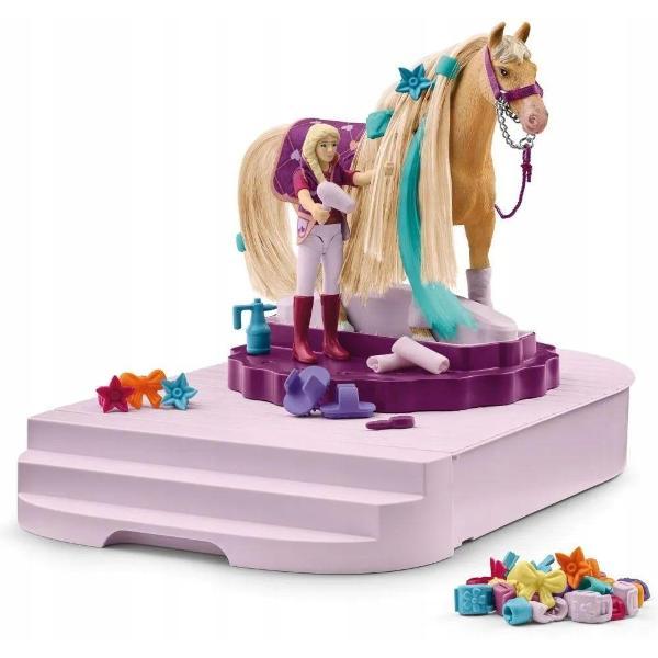 Сюжетно-ролевая игра Schleich Красота Софии Вращающаяся станция для ухода за лошадьми