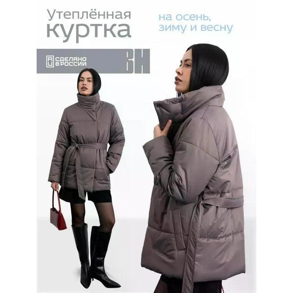 Куртка для женщин Vera Nicco Куртка с поясом демисезонная удлиненная