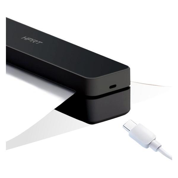 Принтер HPRT Портативный термопринтер HPRT MT610 Pro, черный