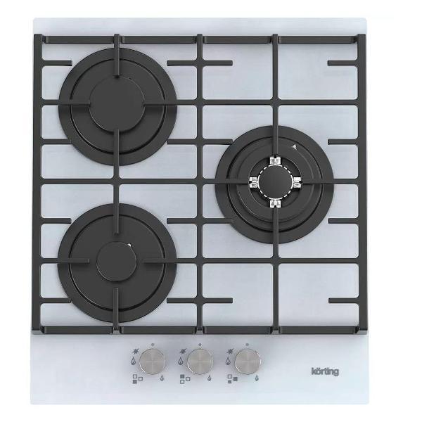 Варочная панель комбинированная Korting Варочная поверхность HGG 4825 CTW