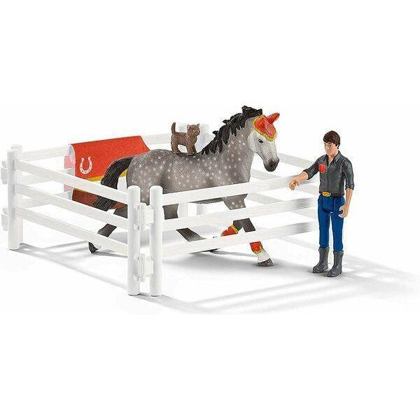 Сюжетно-ролевая игра Schleich Набор Мии для вольтижировки 42443